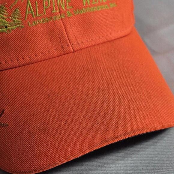 Hunter Blaze Orange Hat Dri-Duck Traders High Visibility W/ Lawn Business Logo - Picture 5 of 8